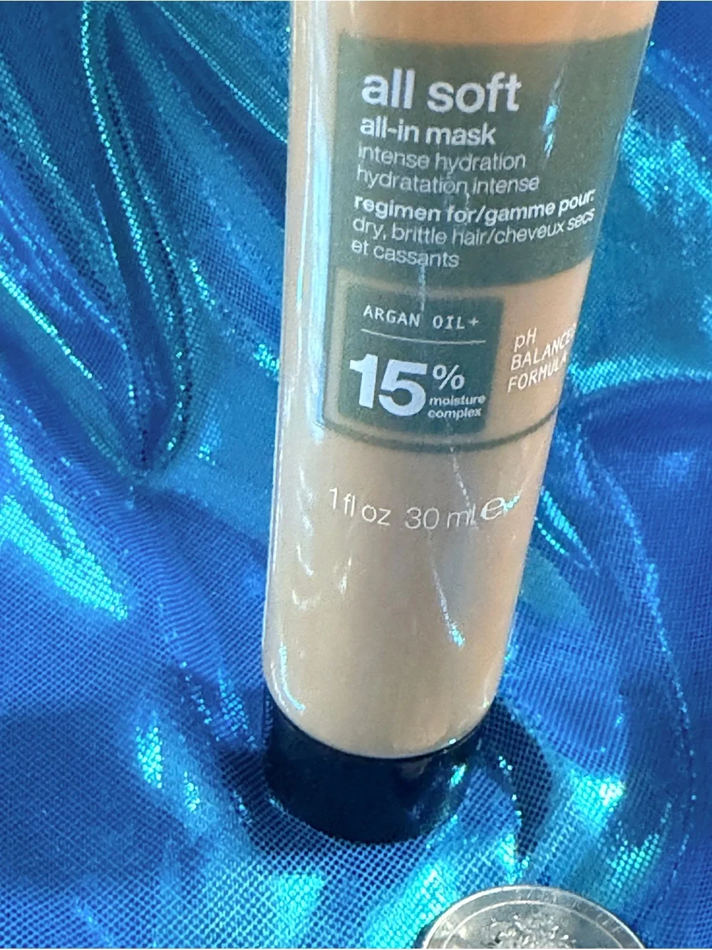 🍄6/$26 Redken all soft argan oil hair mask travel NWT